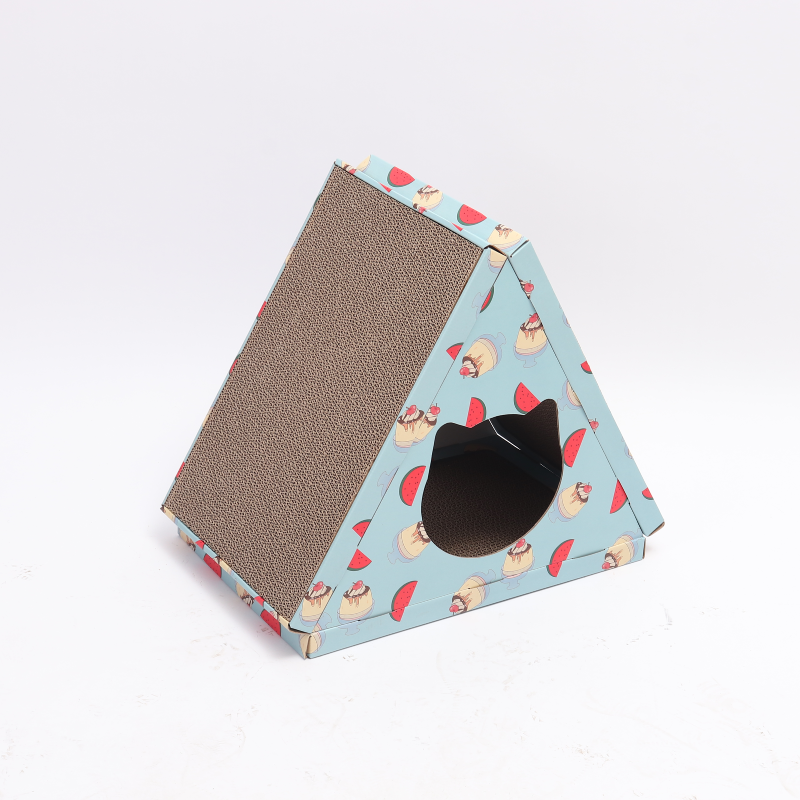 Triangle Cat Scratching Board Factory Wholesale Cat Scratching Boards Indoor Cat Scratching Board