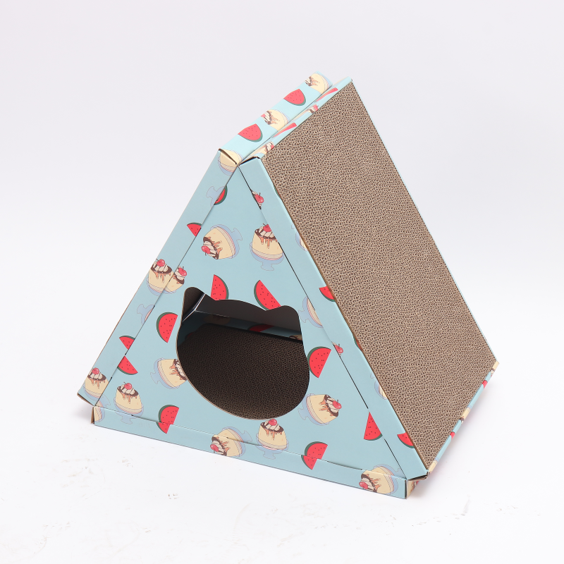 Triangle Cat Scratching Board Factory Wholesale Cat Scratching Boards Indoor Cat Scratching Board