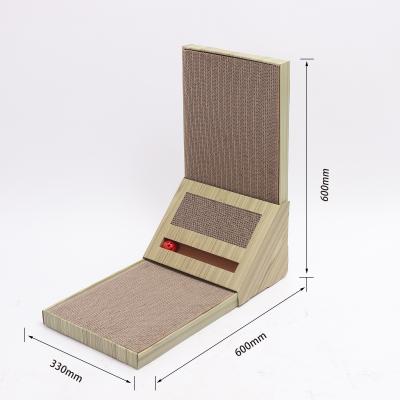 L-Shaped Detachable Cat Grinding Claw Climbing Pet Scraper Scratching Post Scratcher Board