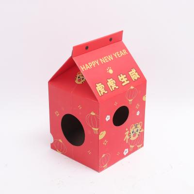 New cat scratch board wear resistant cat scratch board Cat nest integrated vertical sharpening claw board